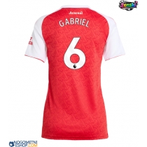 Ženski Nogometni dresi Arsenal Gabriel Magalhaes #6 Domači 2025-26 Kratek Rokav